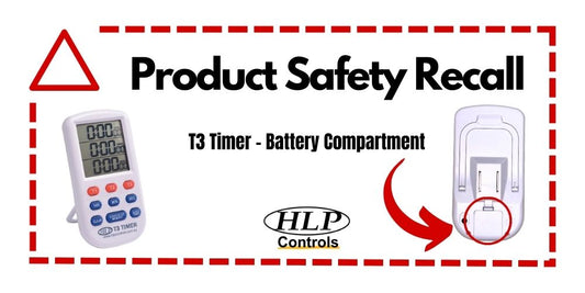 Product Safety Recall (Battery Compartment T3 Timer Only)