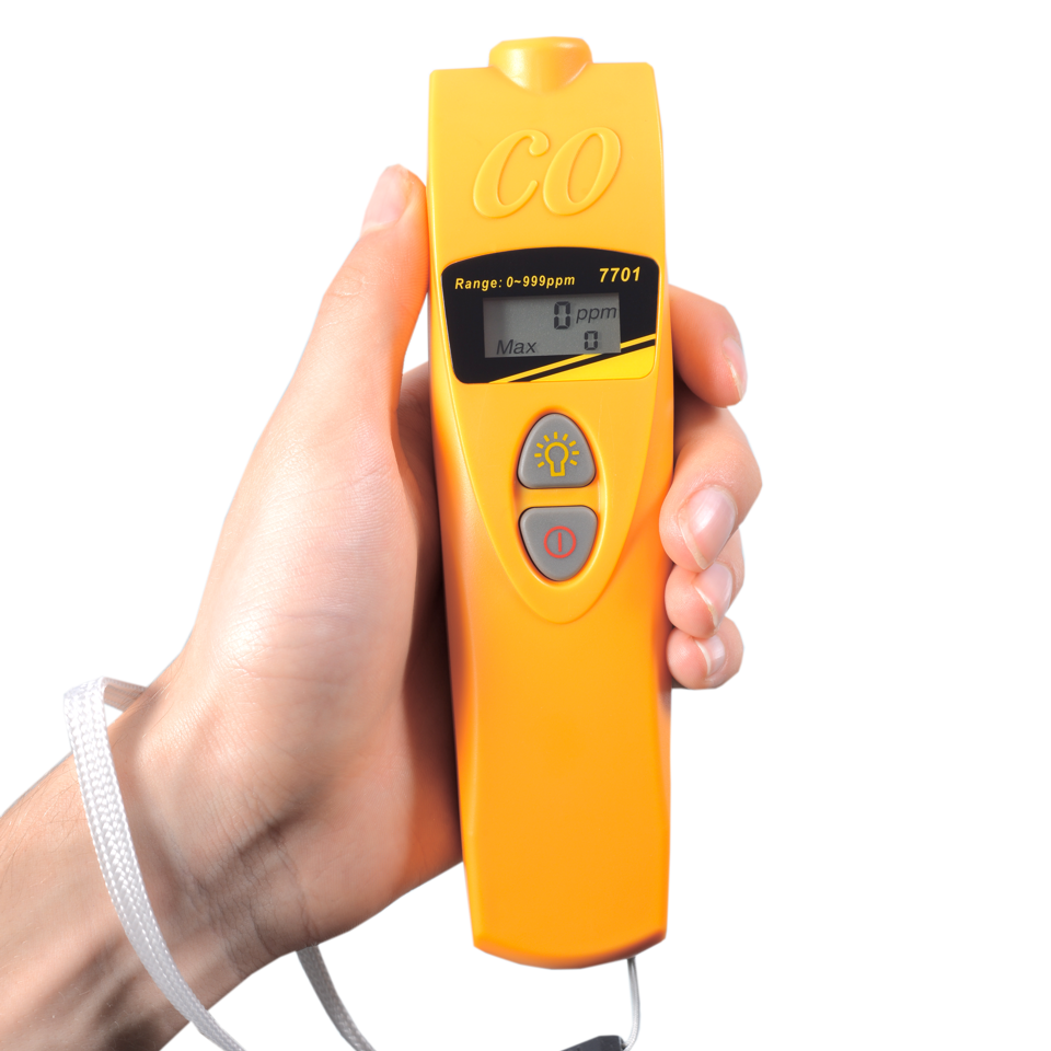 7701 - Mobile Carbon Monoxide (CO) Detector for Home/Office Use
