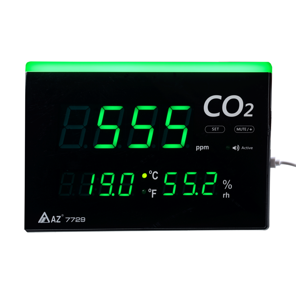 7729 - CO2 + Temp & Humidity Monitor