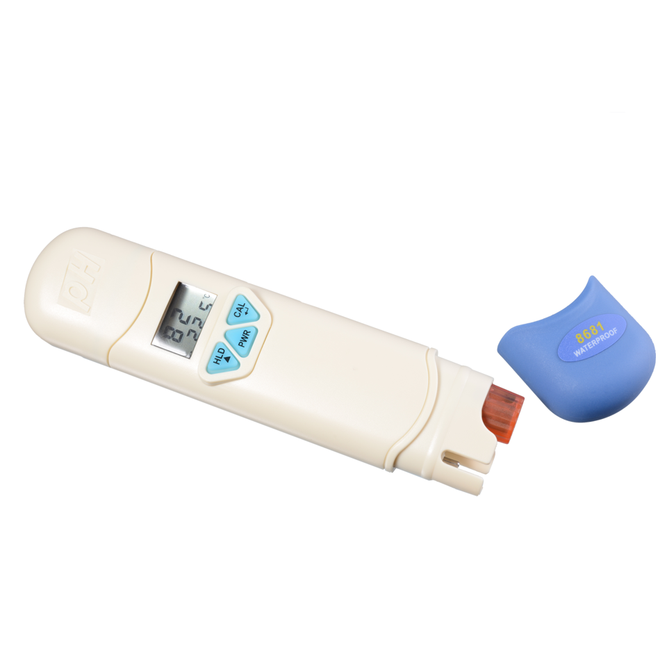 8681- pH Pen-Style Meter for liquid quality with Auto Calibration