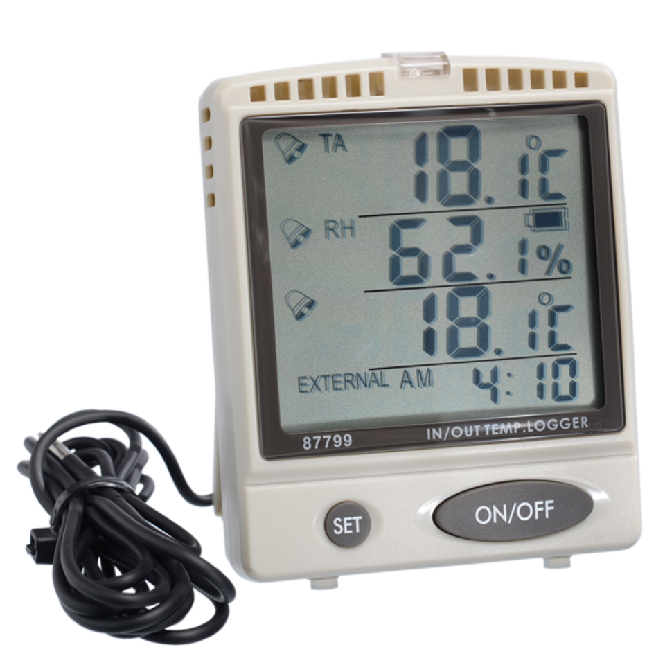 87799 - Desktop Temperature & Humidity Display w/ Data Logging