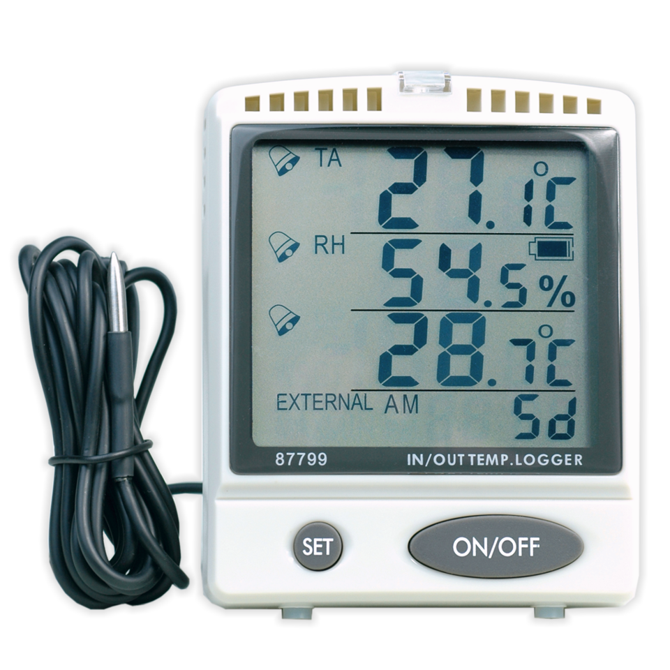 87799 - Desktop Temperature & Humidity Display w/ Data Logging