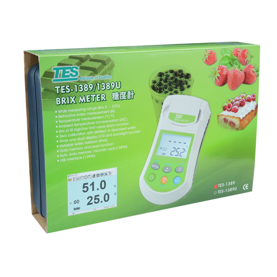 T1389 - TES Waterproof Brix Meter
