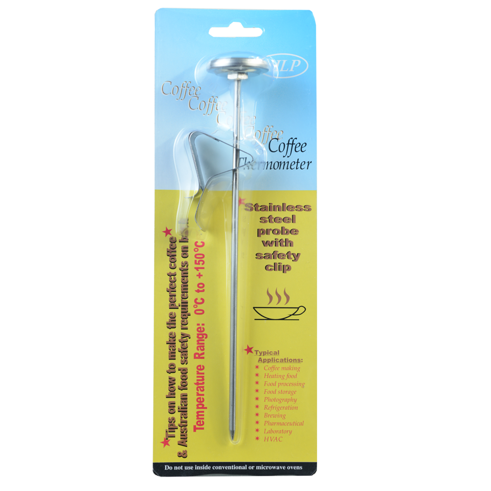 Coffee Long - Long Milk Frothing Thermometer w/ Clip