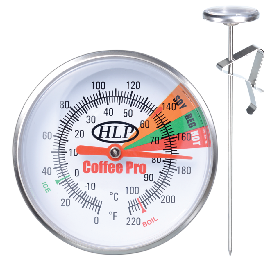 Coffee Pro - Professional Milk Frothing Thermometer w/ Clip