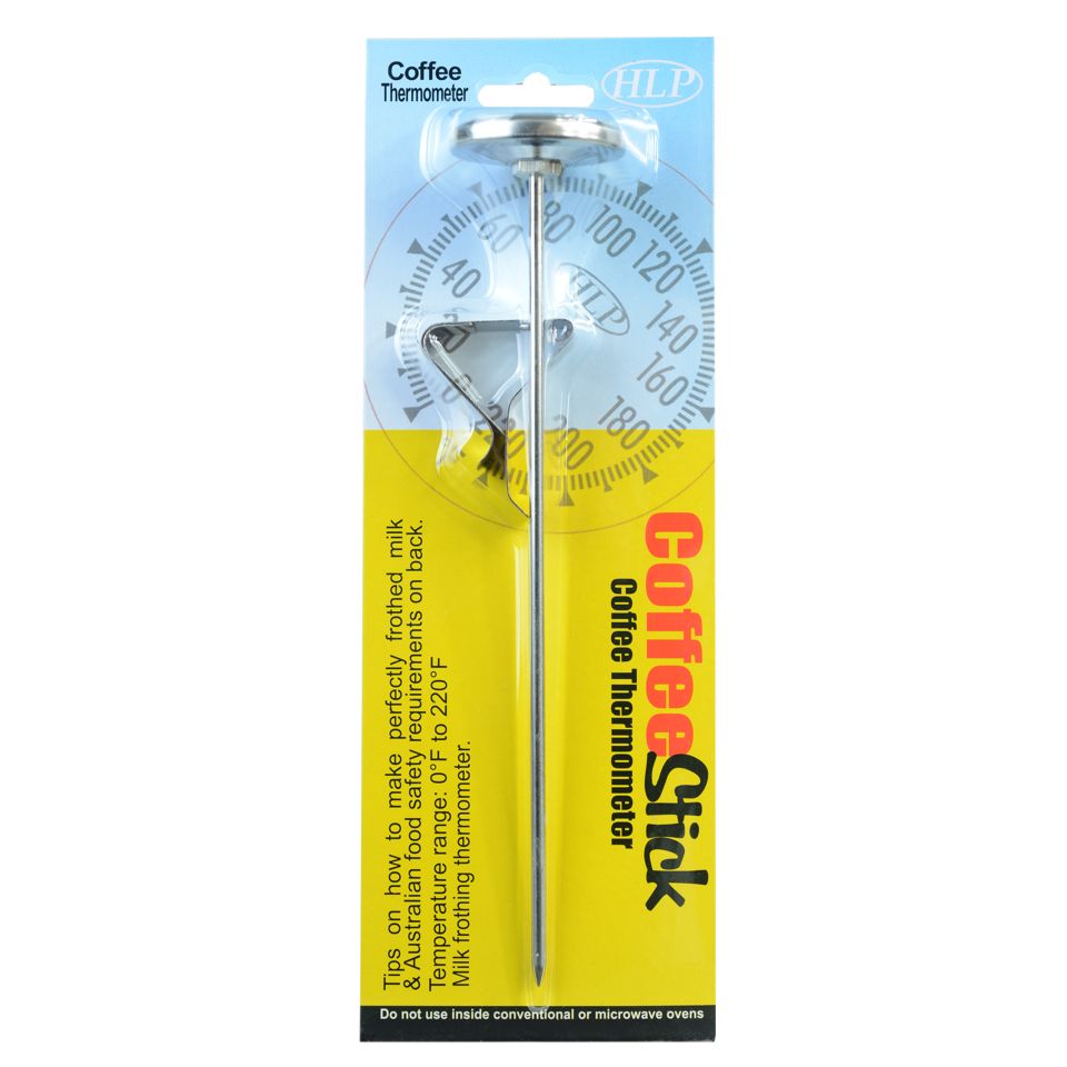 Coffee Stick - Fahrenheit Milk Frothing Thermometer w/ Clip
