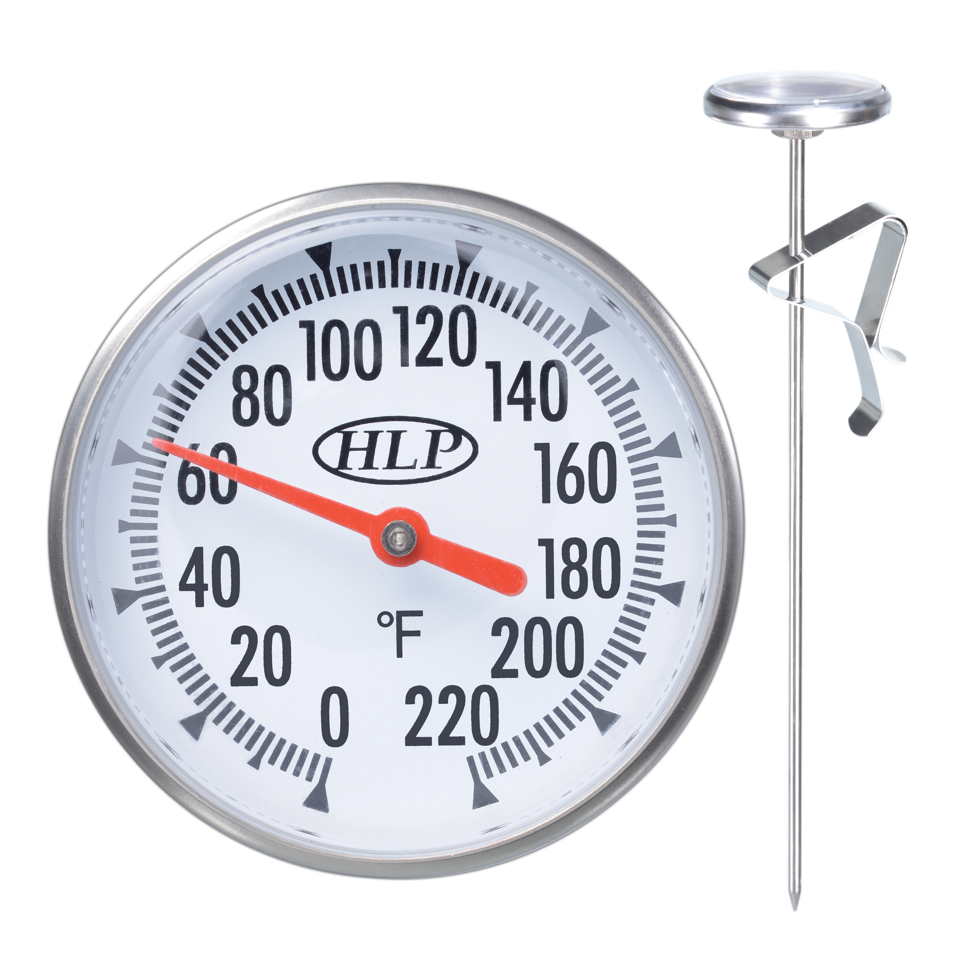 Coffee Stick - Fahrenheit Milk Frothing Thermometer w/ Clip – HLP Controls