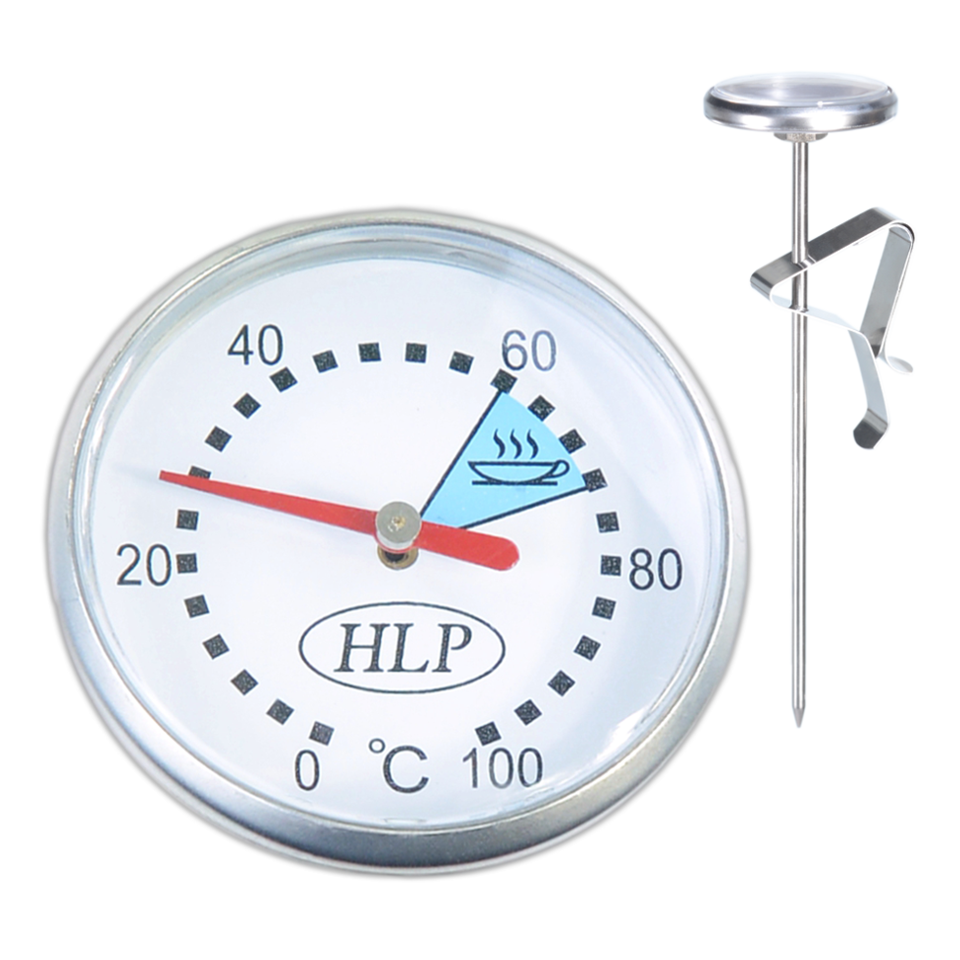 Coffee Short - Short Milk Frothing Thermometer w/ Clip