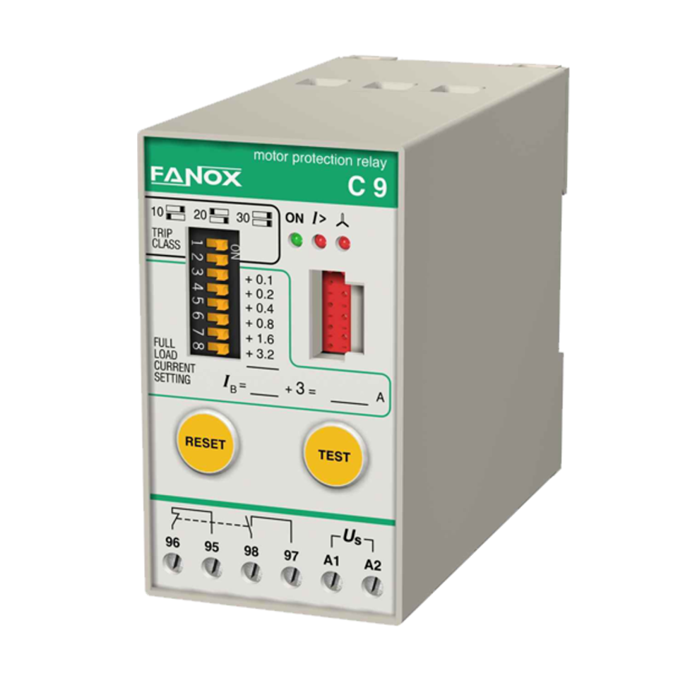 Fanox 25C9A240 3-Phase 9.3A Motor & Pump Protector