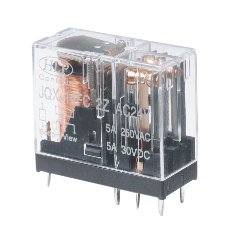 21G2R - Slim Relay 2 CO 5amp Contact Capacity