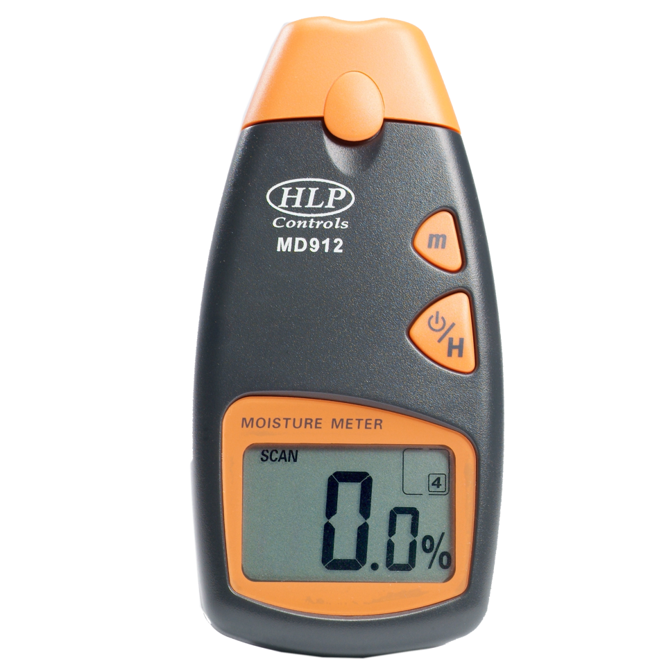MD912 - Moisture Meter with Digital Display for Multi-Use Applications