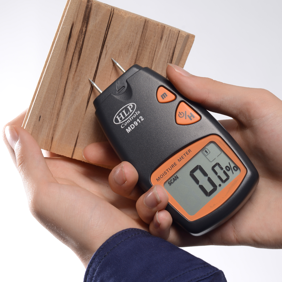 MD912 - Moisture Meter with Digital Display for Multi-Use Applications