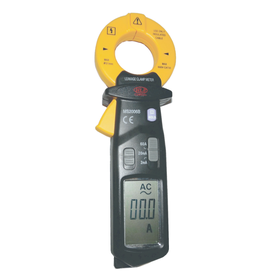 MS2006B - 150A Earth Leakage Digital Clamp Tester (AC)