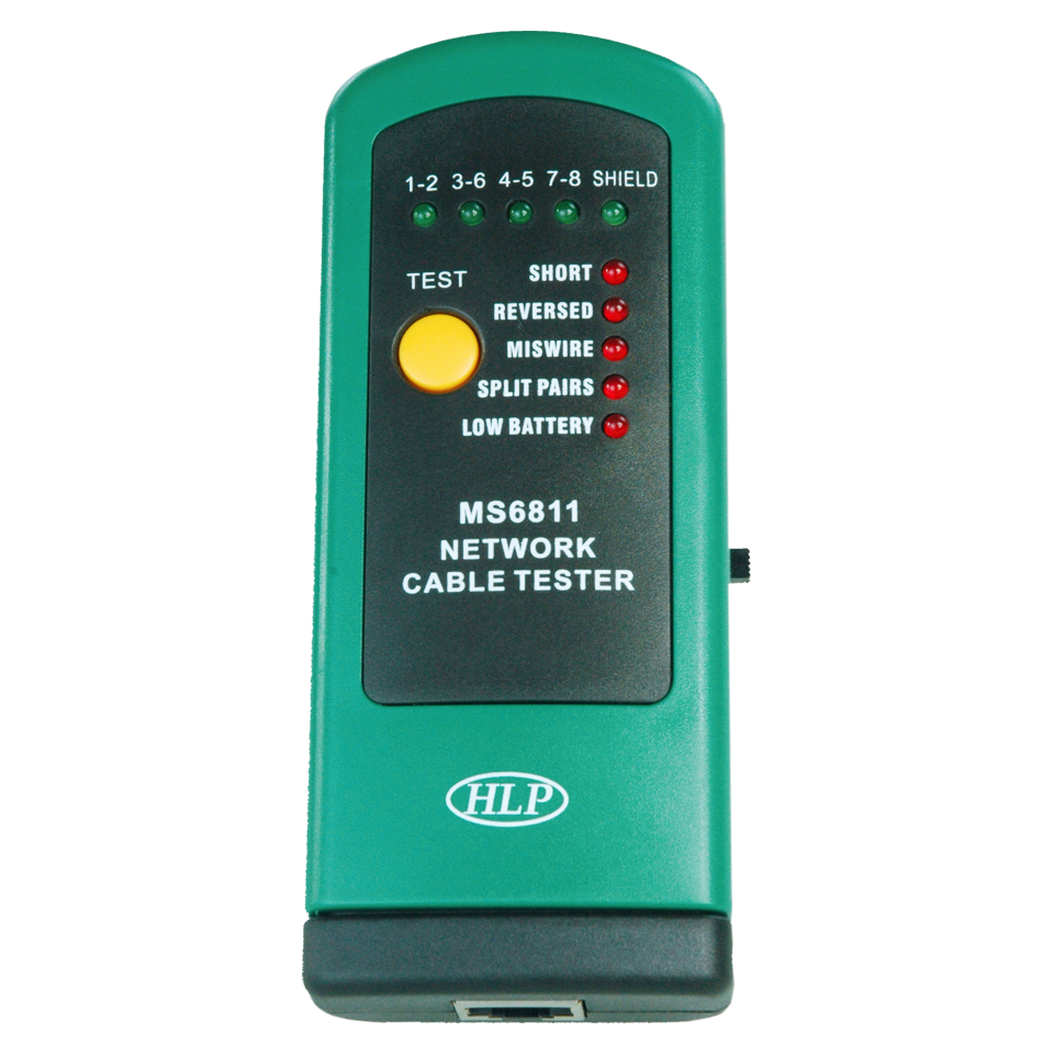 MS6811 - LAN/RJ11 Cable Tester w/ Transmitter/Receiver