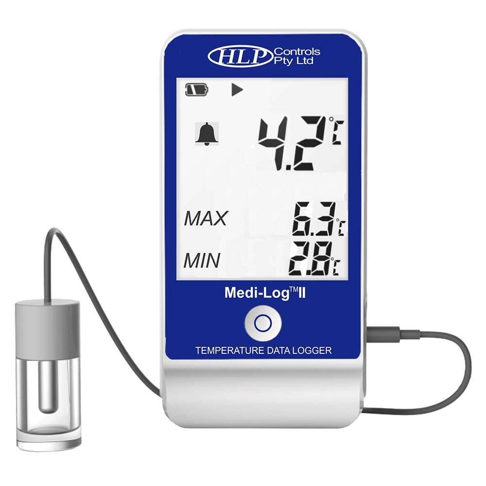 Medi-Log II - Medications, Vaccines & Blood Storage Temperature Data Logger