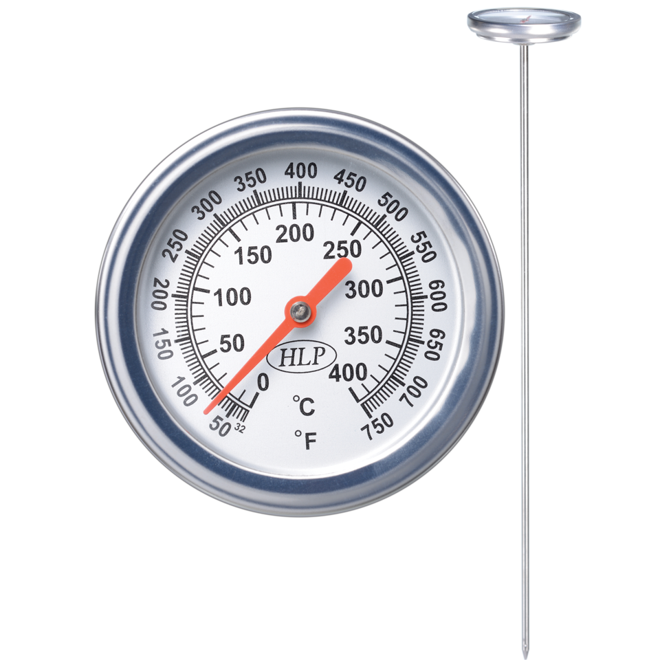 Pizza Long - 30cm Pizza Thermometer for Wood & Gas Ovens