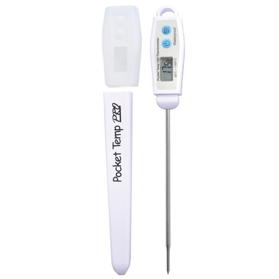 Pocket Temp Pro - Professional Waterproof Probe Thermometer