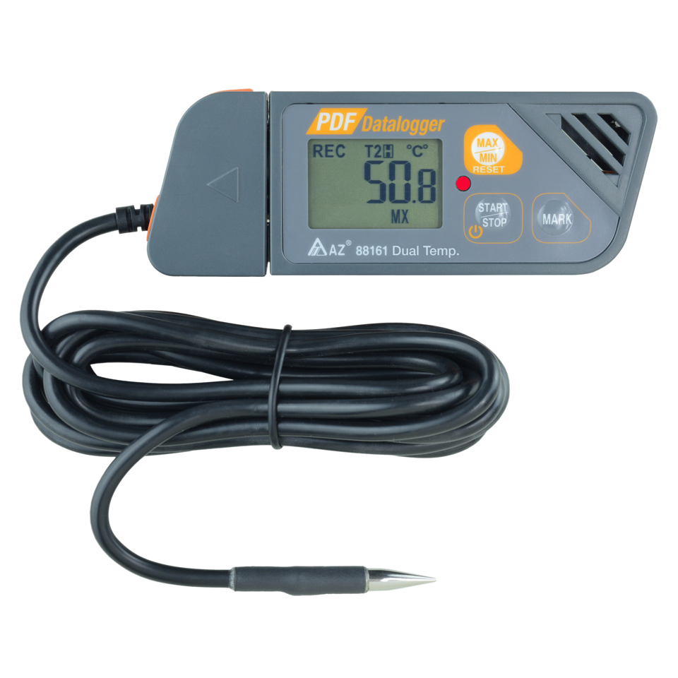 88161  - Instant PDF Data Logger with USB Connection (2m External Sensor)