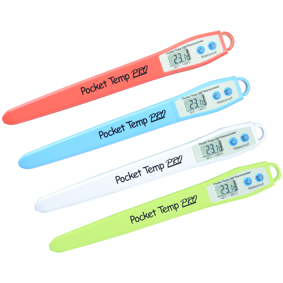 Pocket Temp Pro - Professional Waterproof Probe Thermometer