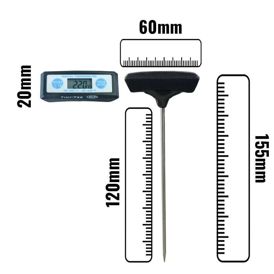 Tiny Tee - Small T-Shaped Thermometer