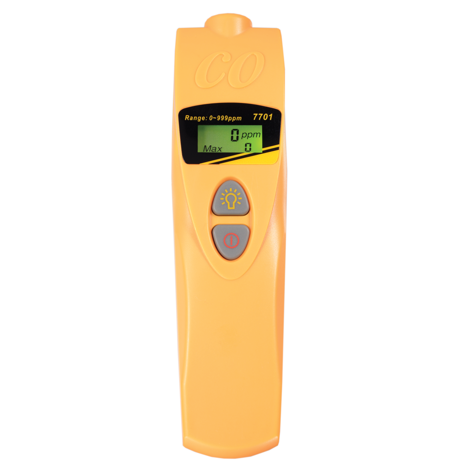 7701 - Mobile Carbon Monoxide (CO) Detector for Home/Office Use