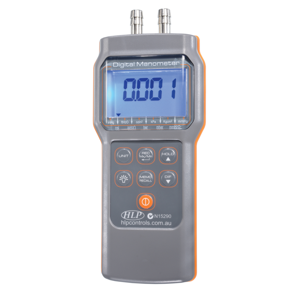 82152 - Digital Manometer for Pressure (15psi/105kpa) – HLP Controls