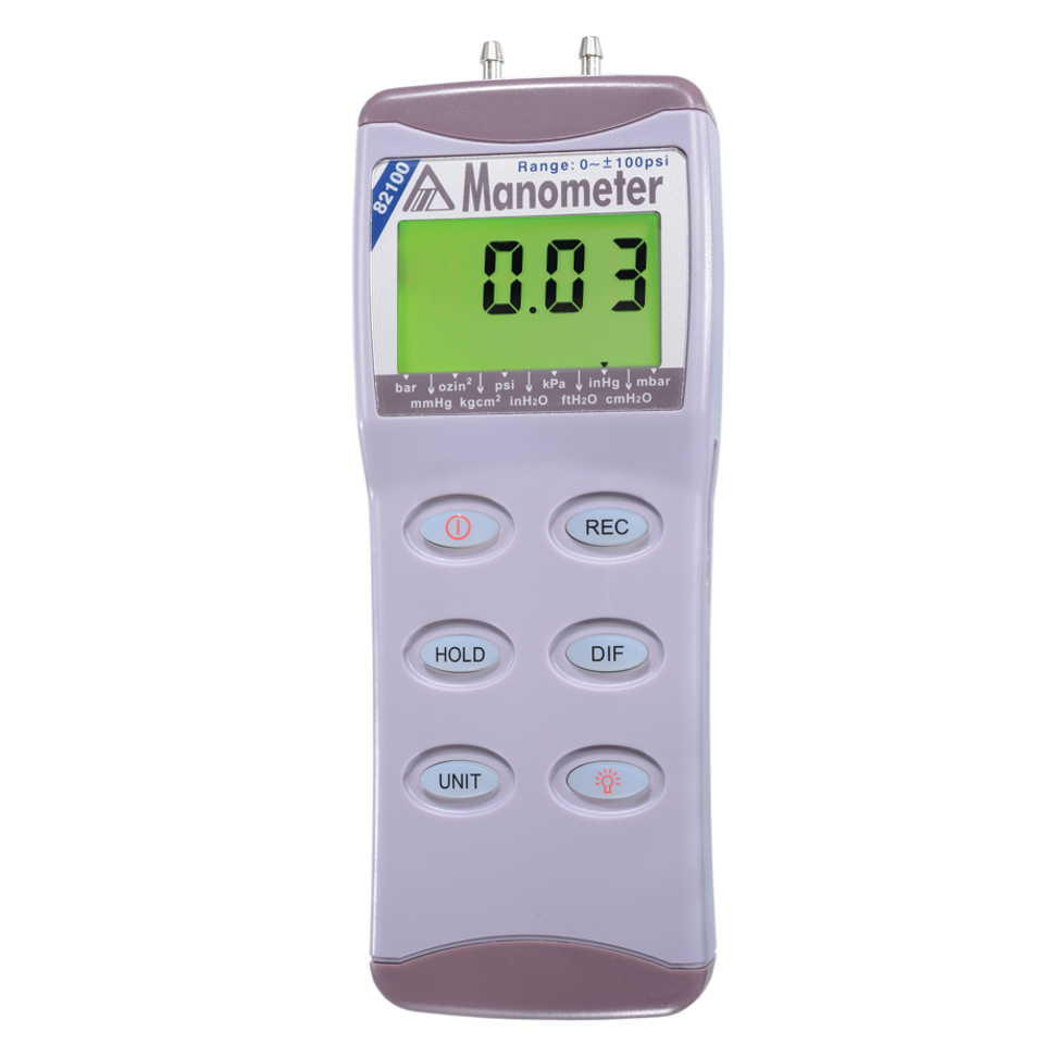 82100 - Digital Manometer for Pressure (100psi) – HLP Controls