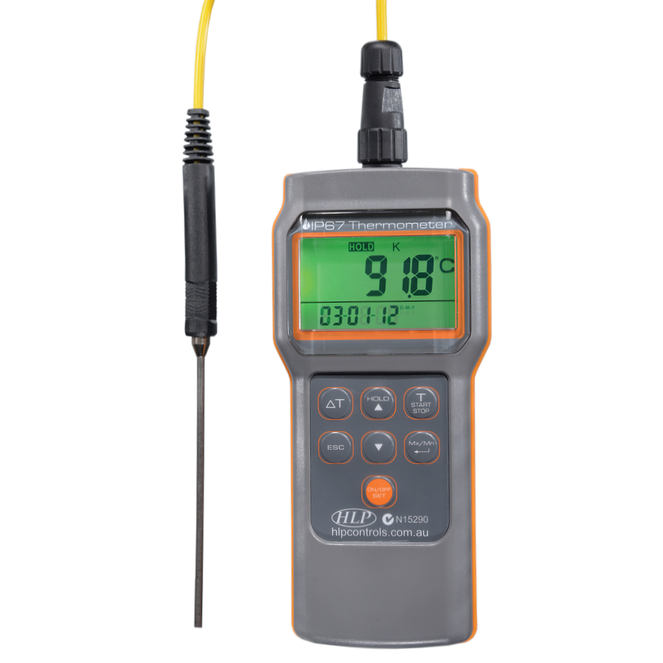 8802 - Waterproof Professional Food Grade K-Type Thermometer