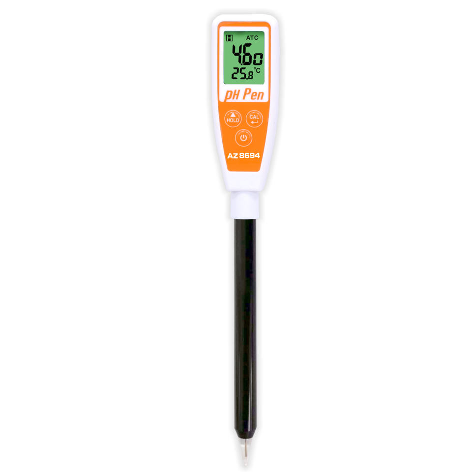 8694 - Waterproof pH Meter with Pen Probe Tip