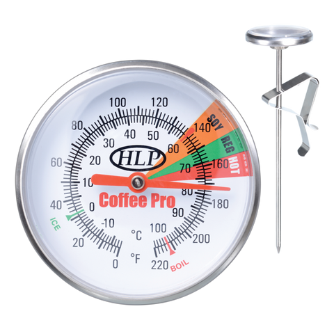 Coffee Pro Short - Compact Professional Milk Frothing Thermometer w/ C –  HLP Controls