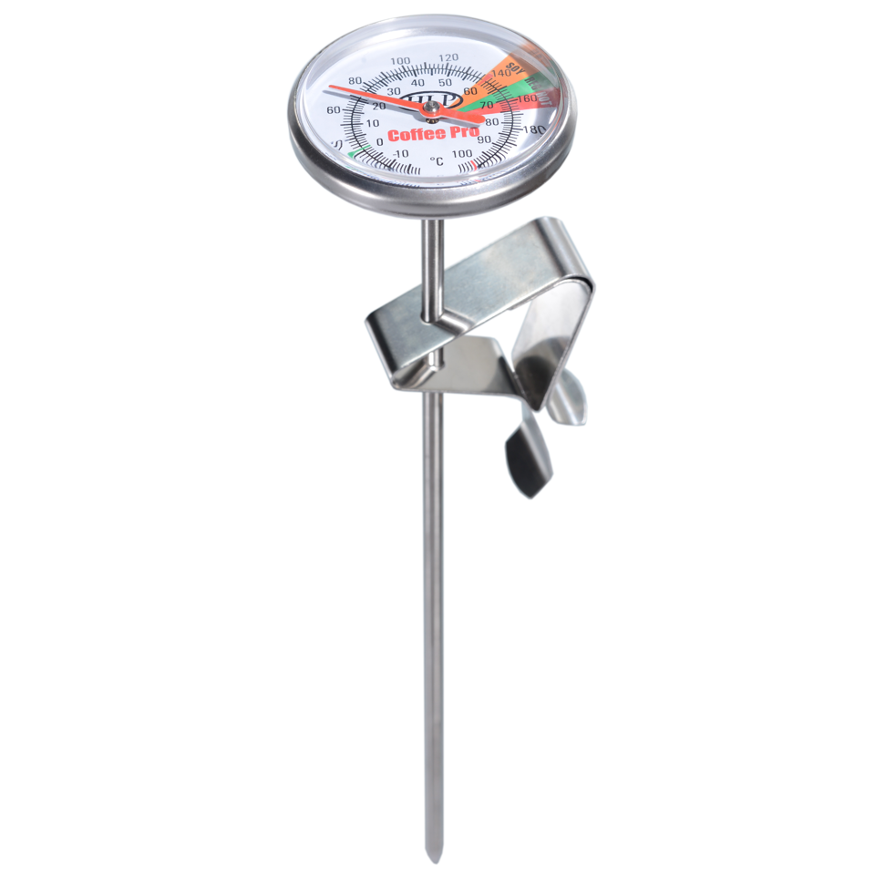 Coffee Pro - Professional Milk Frothing Thermometer w/ Clip