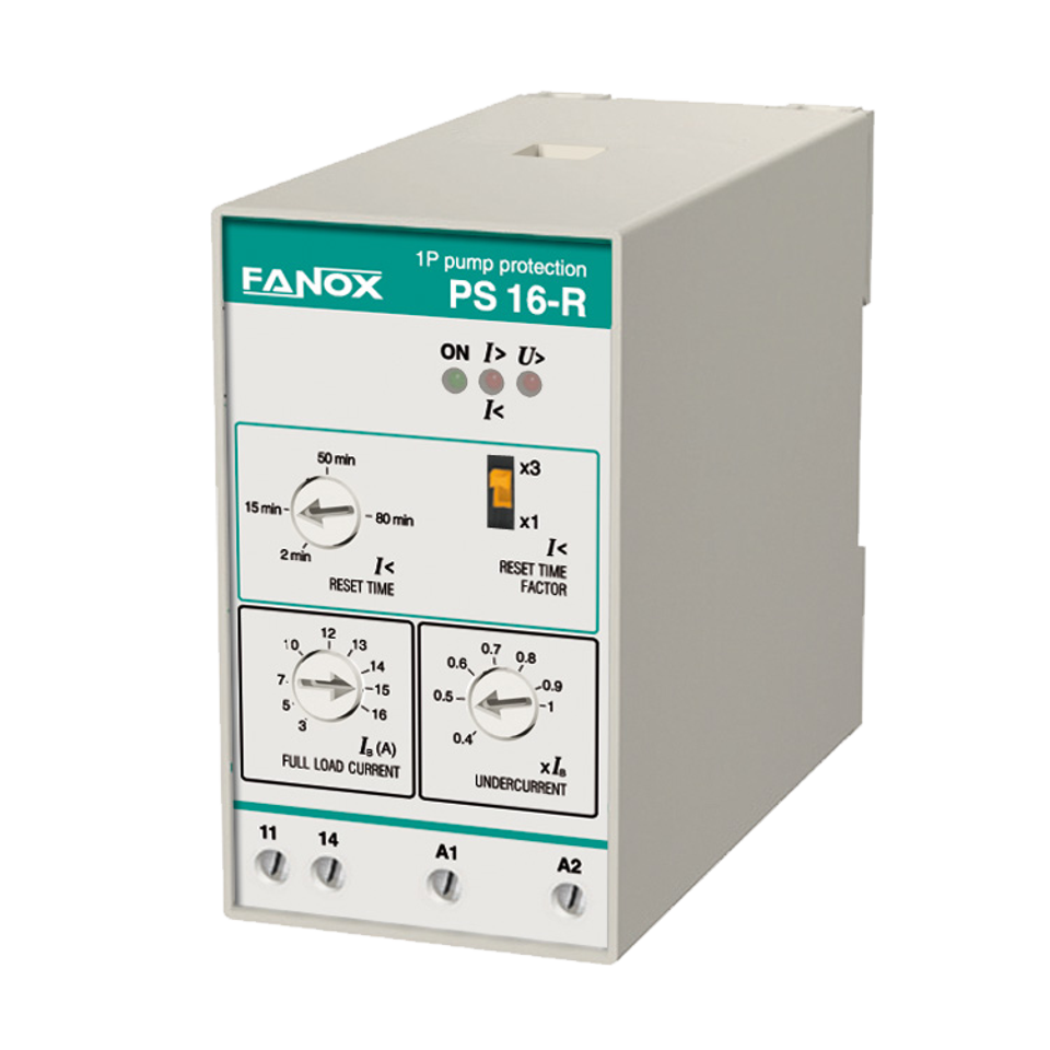 Fanox 25PS16-R Single-Phase Motor & Pump Protector