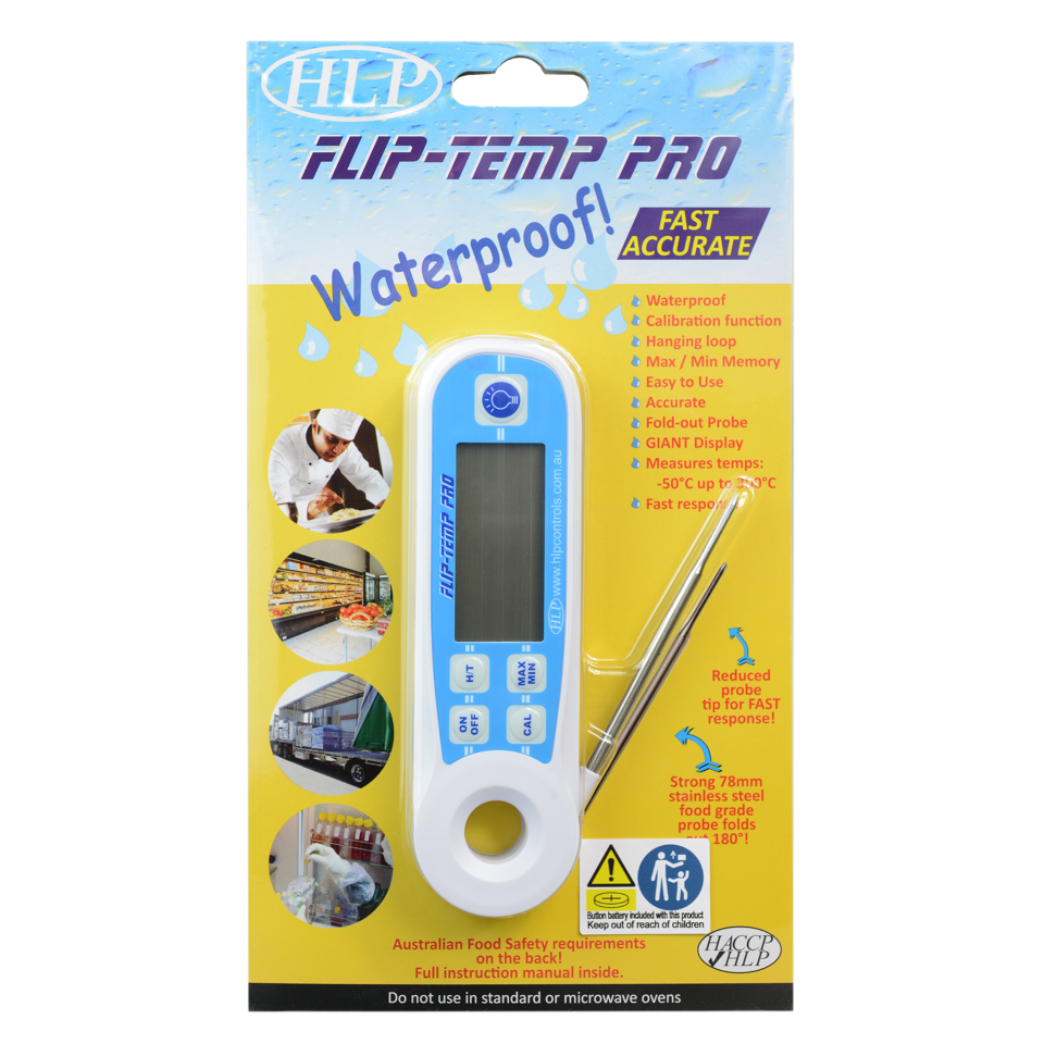 Flip-Temp Pro - Waterproof Adjustable Probe Thermometer