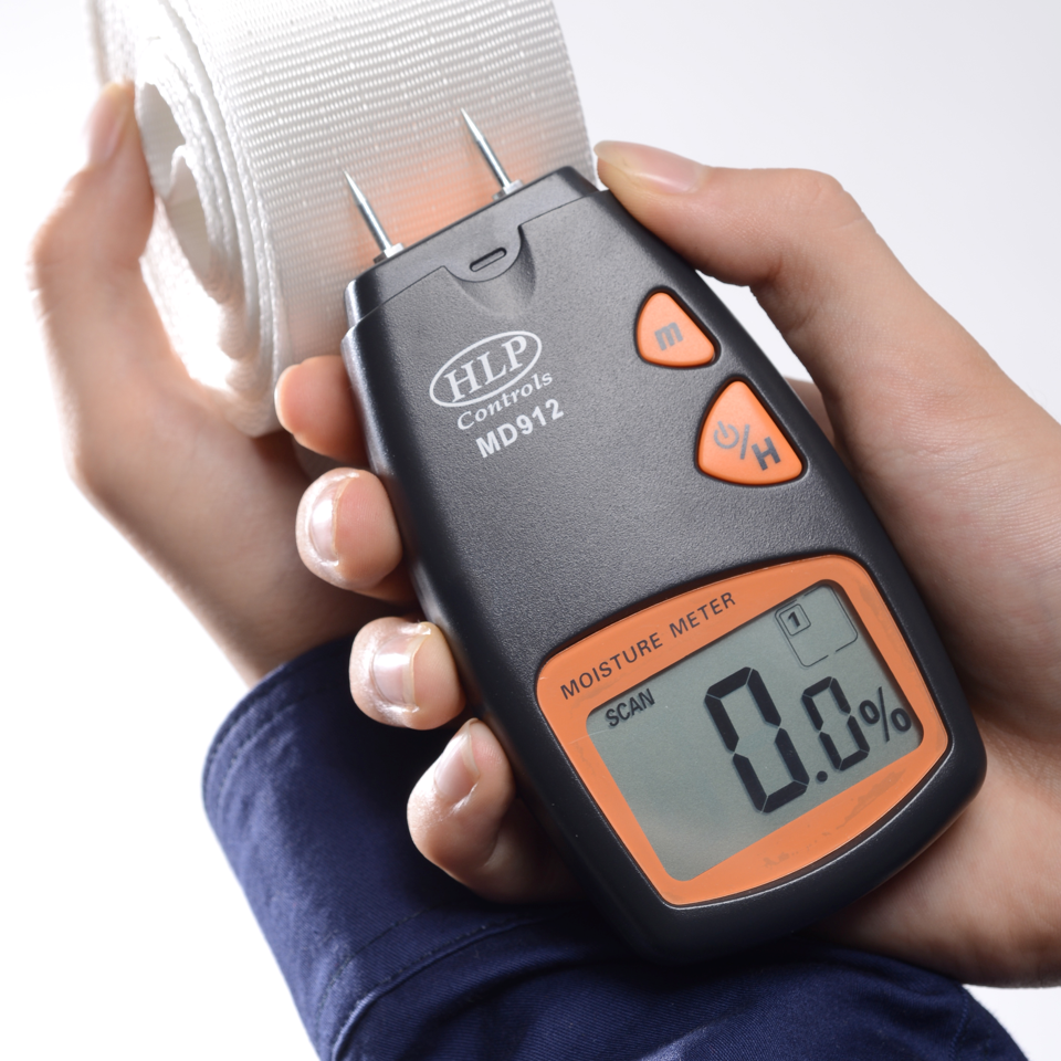 MD912 - Moisture Meter with Digital Display for Multi-Use Applications