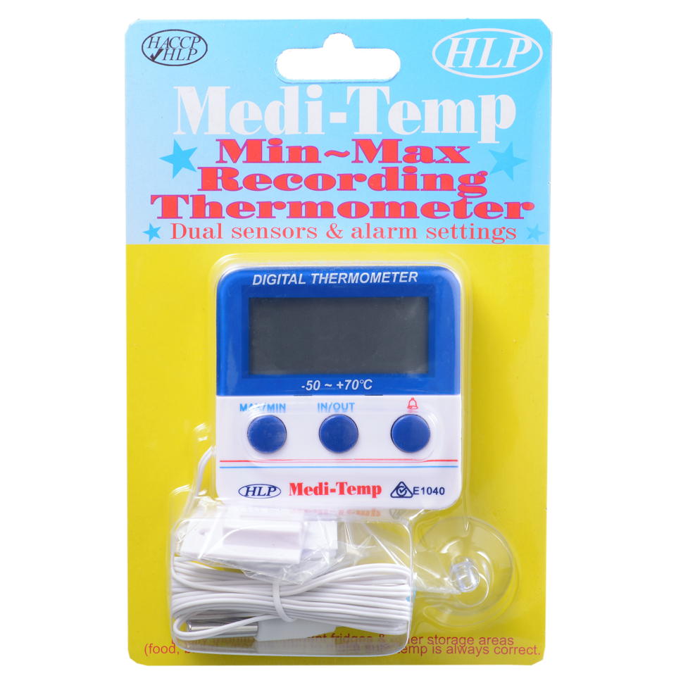 Medi-Temp™ - Dual Sensor Fridge Thermometer