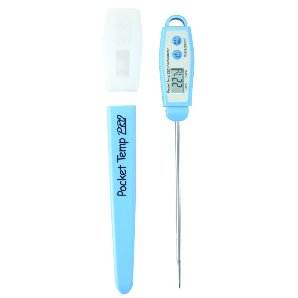 Pocket Temp Pro - Professional Waterproof Probe Thermometer