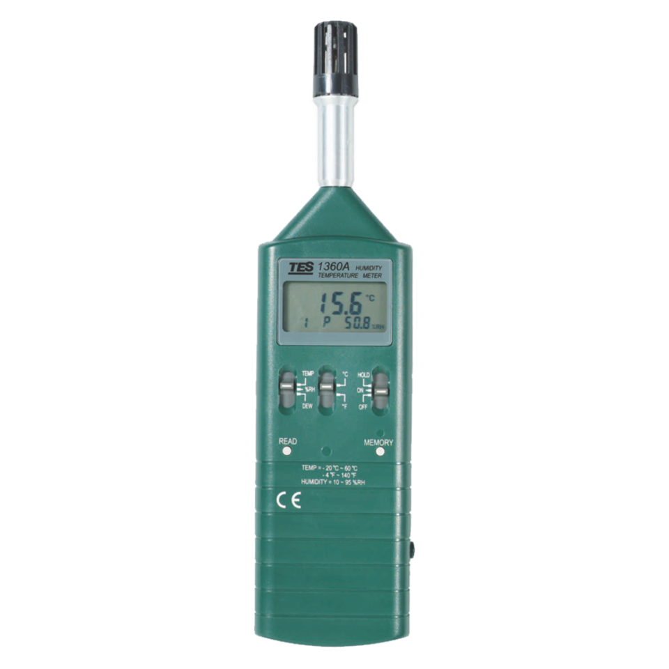 T1360A - Hand Held Digital Temperature & Humidity Meter