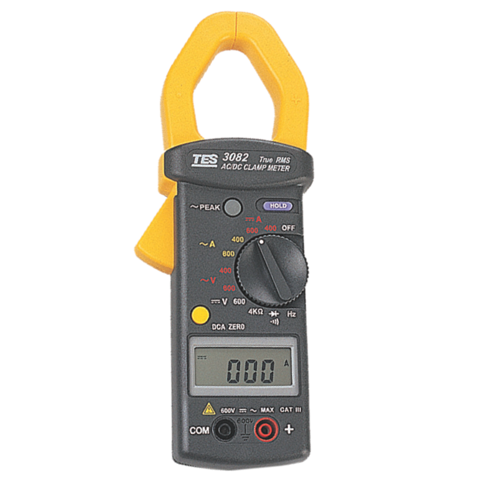 T3082 - Industrial AC-DC Clamp Meter w/ Frequency